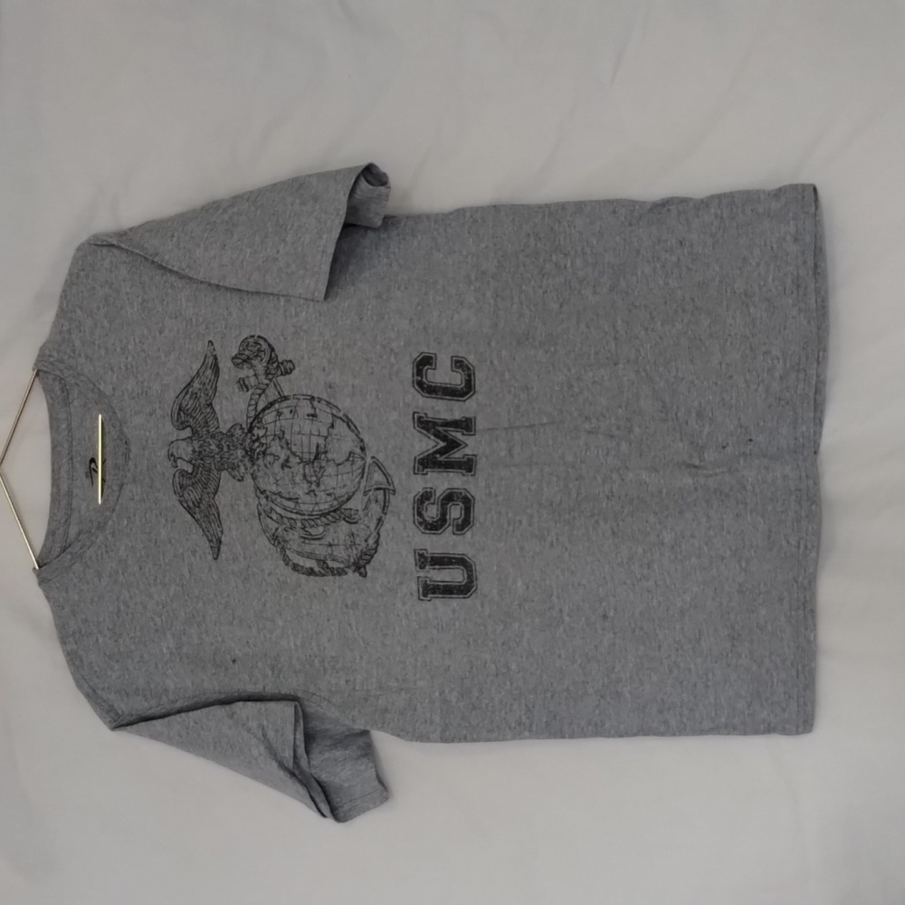 USMC gray shirt